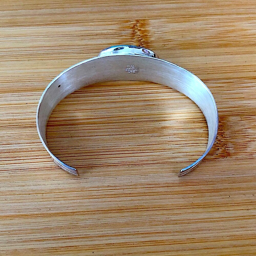$138 Jay King Sterling Silver Estate Cuff  Marked DRT 925 China - Picture 8 of 9